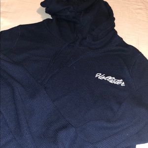 Hollister long sleeve shirt with hoodie!